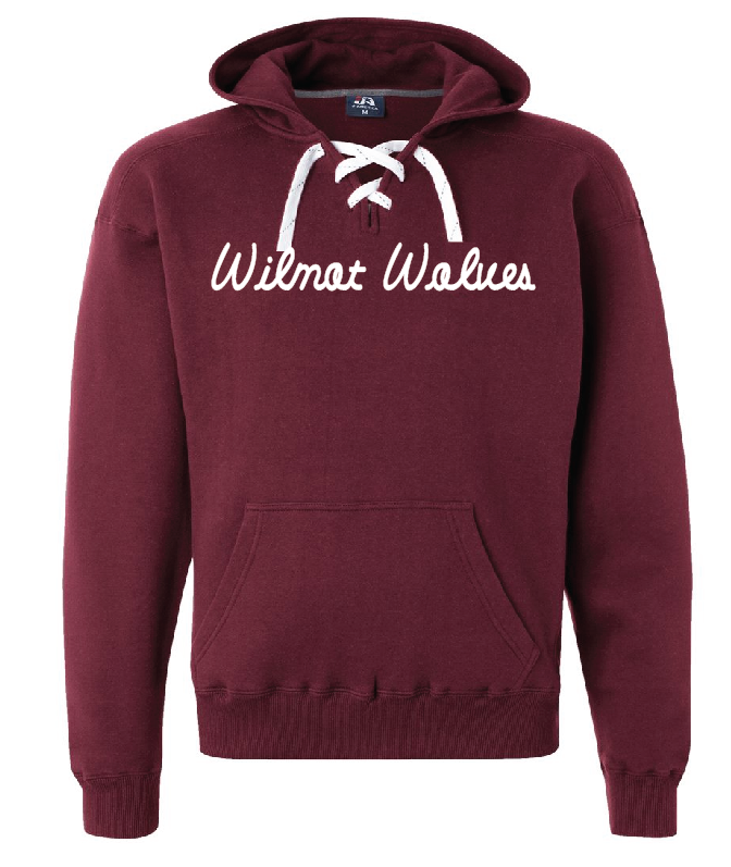 Embroidered Titleist J. America Men's Sport Lace Hooded Sweatshirt - 8830