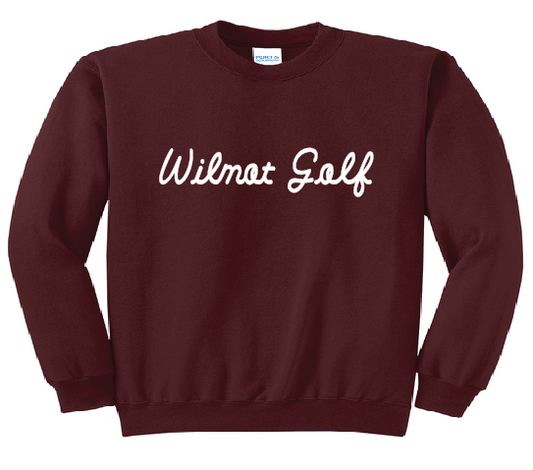 Port & Co™ Core Fleece Crewneck Sweatshirt Titleist Font Youth & Adult