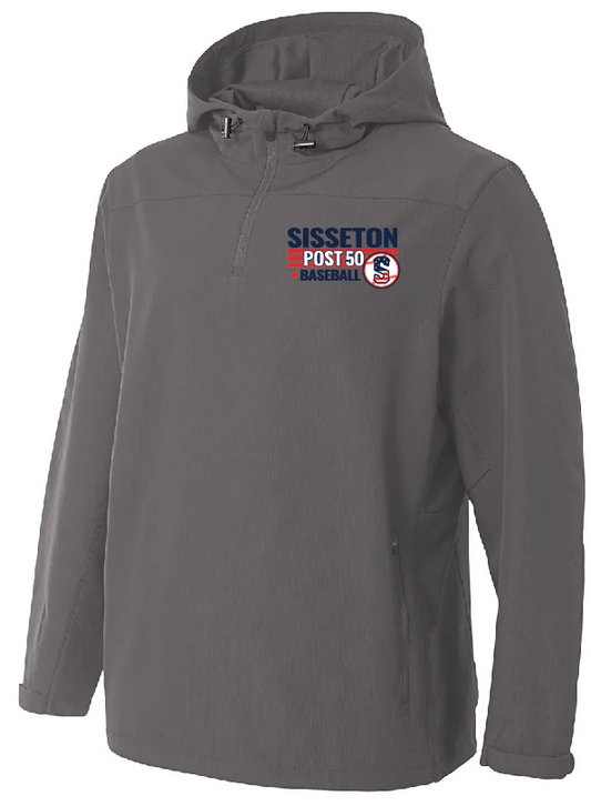 A4 Force Quarter-Zip Hooded Windbreaker N4263