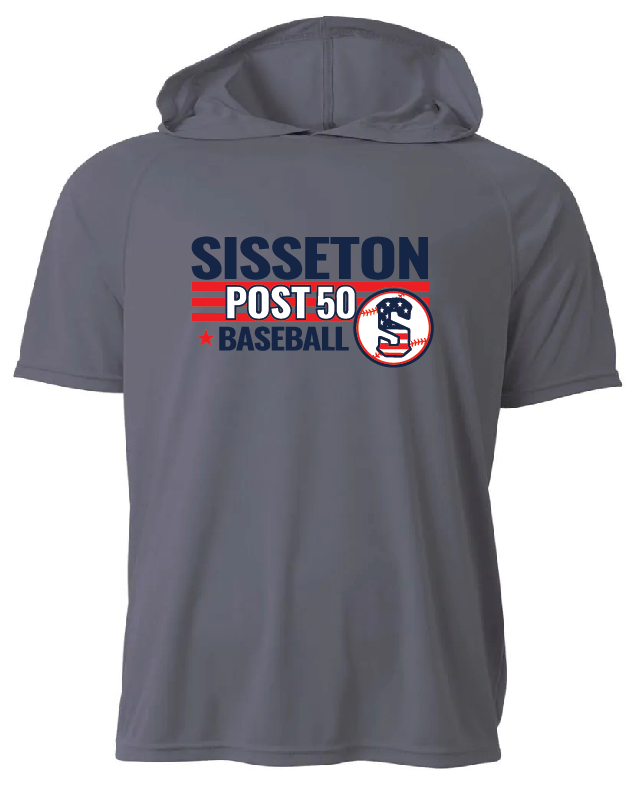 A4 Cooling Performance Short Sleeve Hooded Tee N3408 Youth & Adult