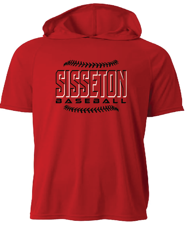 A4 Cooling Performance Short Sleeve Hooded Tee N3408 Youth & Adult