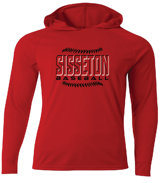A4 Cooling Performance Long Sleeve Hooded Tee N3409