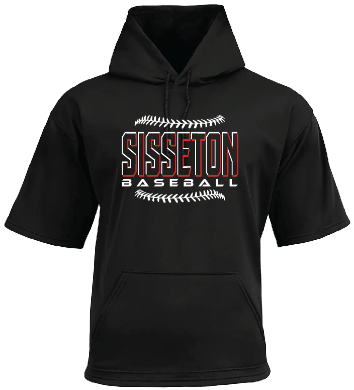 A4 Sprint Short Sleeve Fleece Hoodie N4281