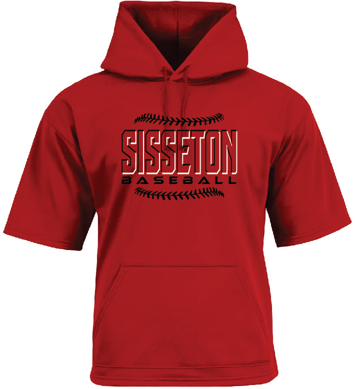 A4 Sprint Short Sleeve Fleece Hoodie N4281