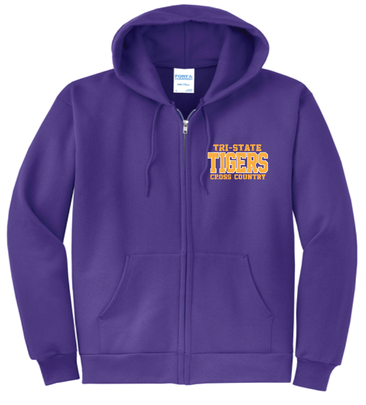 Port & Co™ Core Fleece Full-Zip Hooded Sweatshirt