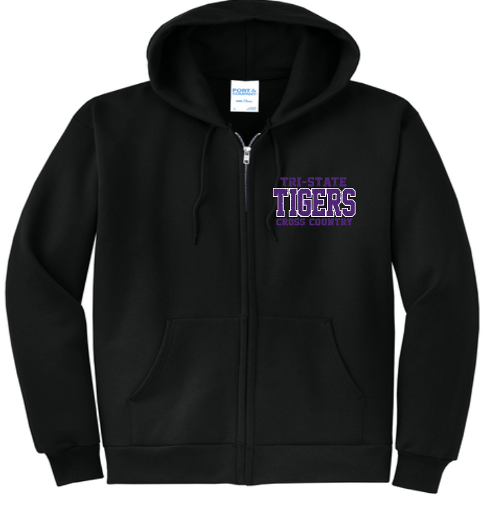 Port & Co™ Core Fleece Full-Zip Hooded Sweatshirt
