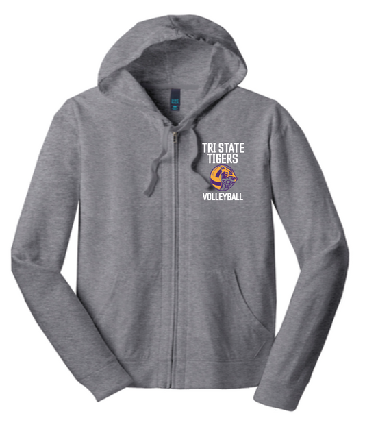 District® Jersey Full-Zip Hoodie