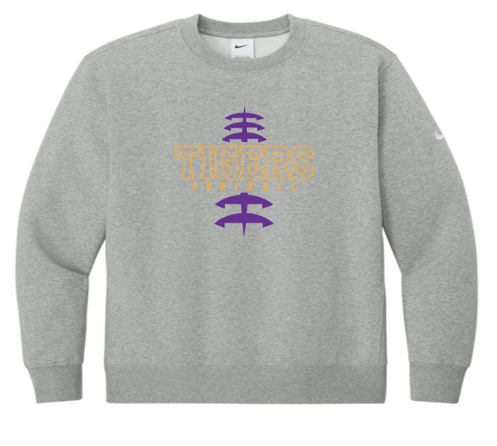 Nike Club Fleece Sleeve Swoosh Crew