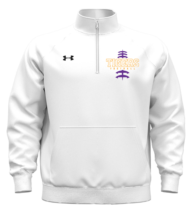 EMBROIDERED Under Armour Men's Rival Fleece Quarter-Zip Pullover - 1386016