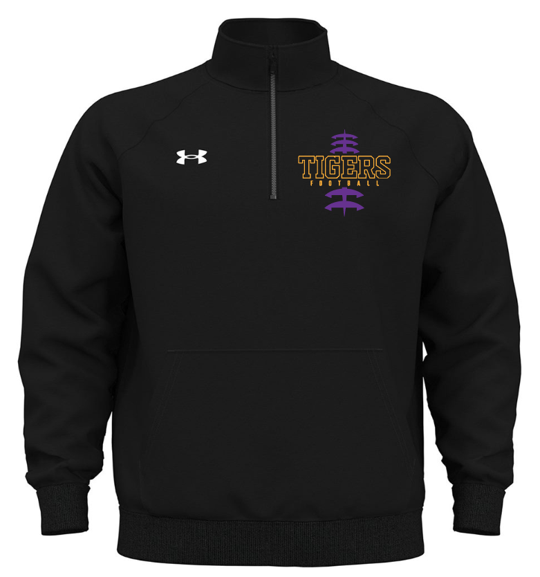 EMBROIDERED Under Armour Men's Rival Fleece Quarter-Zip Pullover - 1386016