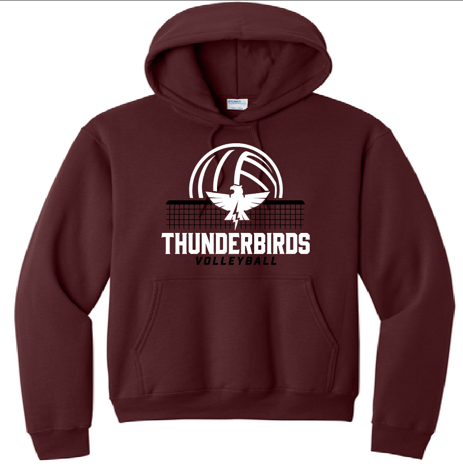 Port & Company Core Fleece Volleyball Hoodie Youth & Adult
