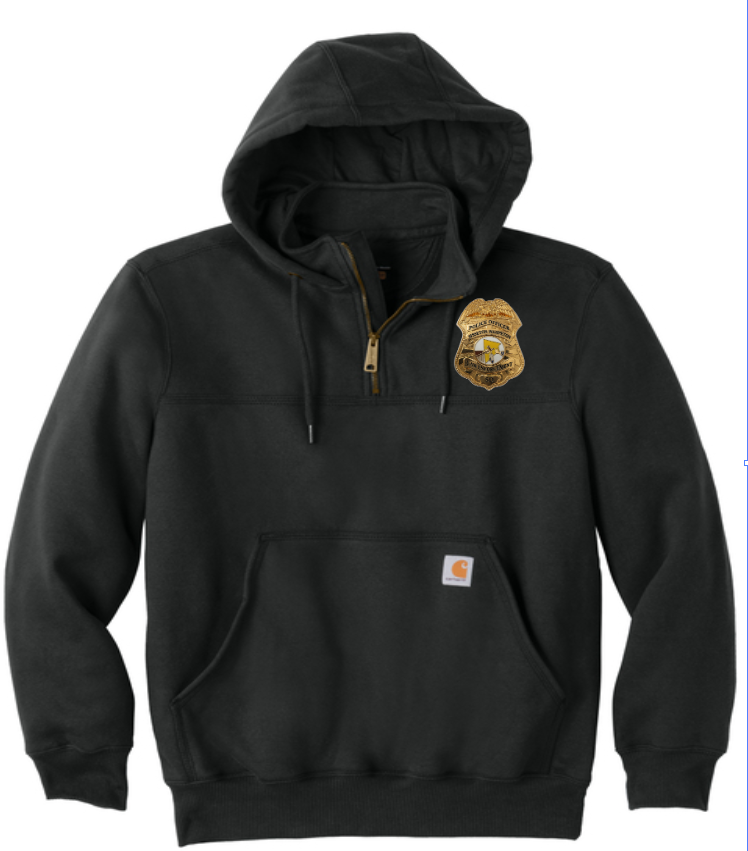 Carhartt® Rain Defender® Paxton Heavyweight Hooded Zip Mock Sweatshirt