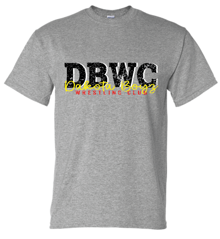 DBWC Distressed Gildan 50/50 Blend Tshirt