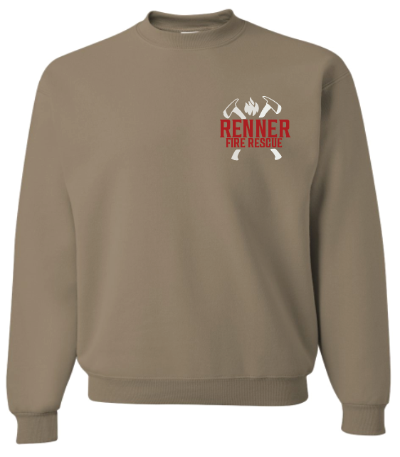 Renner Fire Jerzees Crewneck Sweatshirt