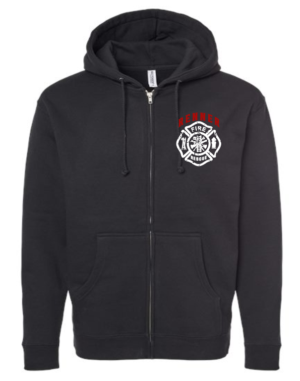 Renner Fire Full Zip Independent Trading Co. LOGO 2