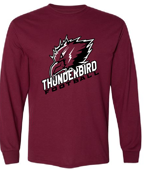 BV Football Gildan Dry Blend Tee and Long Sleeve