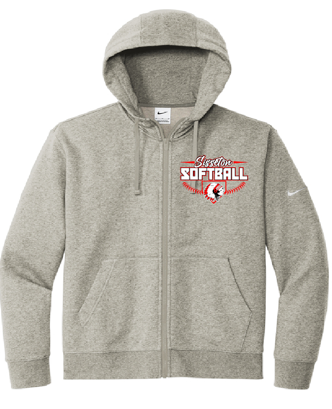 Nike Club Fleece Sleeve Swoosh Full-Zip Hoodie NKDR1513
