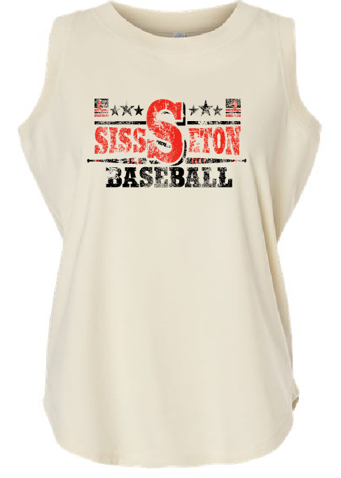 LAT Women's Relaxed Fine Jersey Tank - 3592