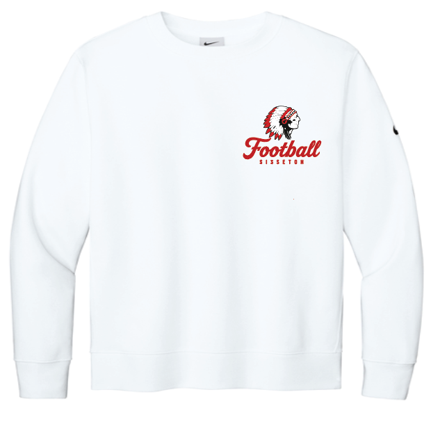 Nike Club Fleece Sleeve Swoosh Crew