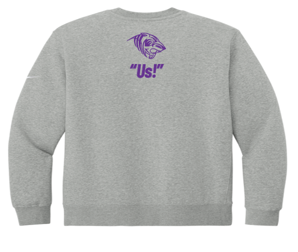 Nike Club Fleece Sleeve Swoosh Crew
