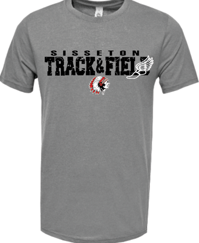 Track and Field Red BAW Logo 2