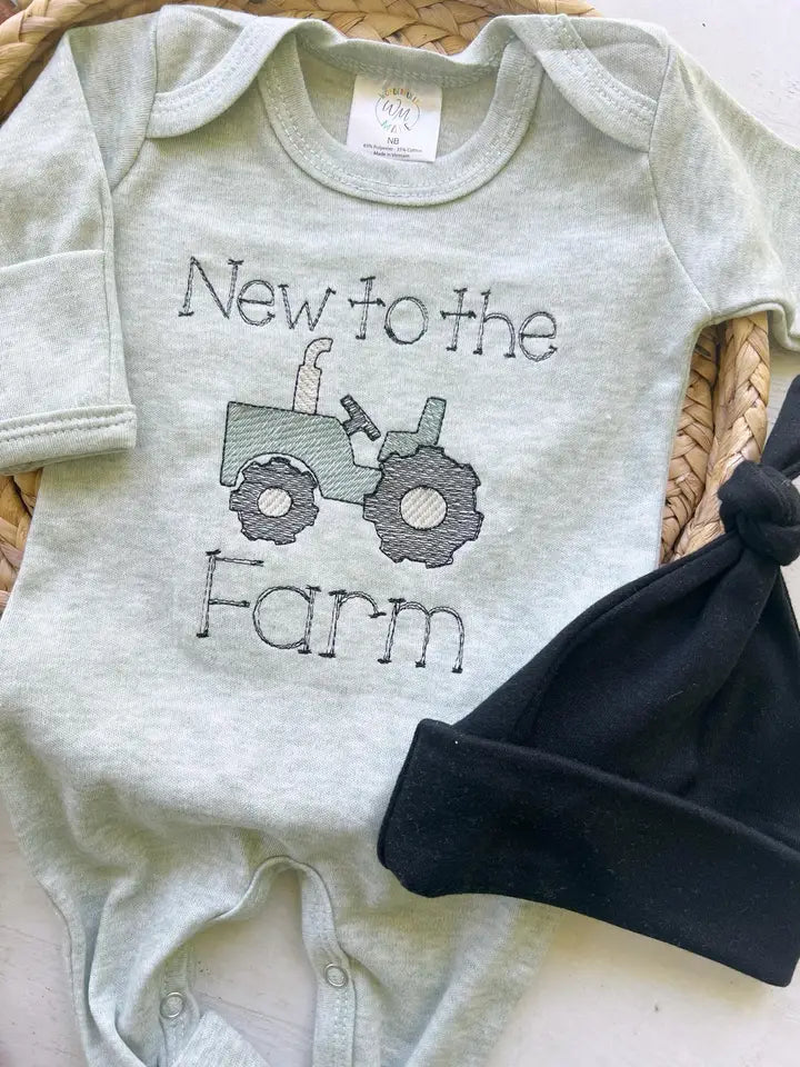Baby Romper |New To The FARM|