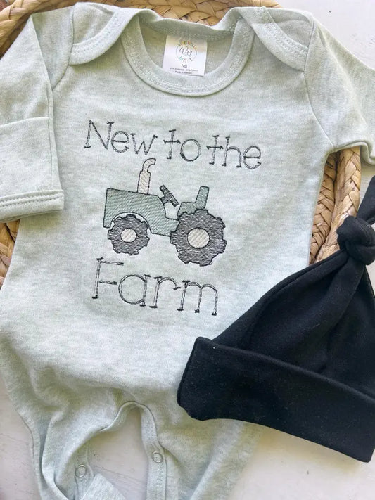 Baby Romper |New To The FARM|