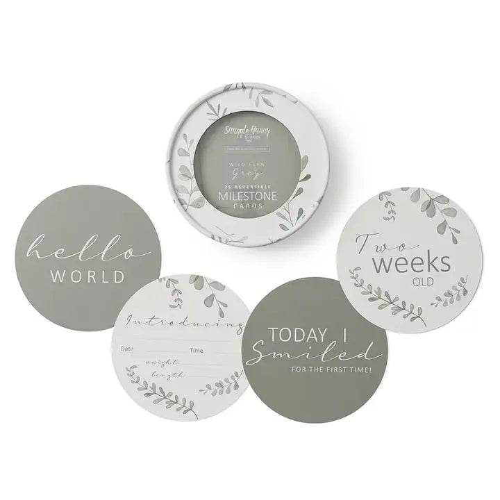 Baby Reversible Milestone Cards
