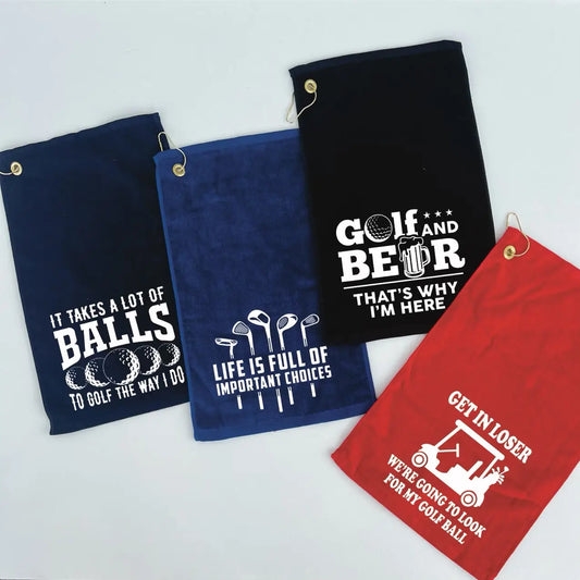 Hilarious Golf Towels