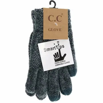 Soft Chenille Knit C.C Gloves