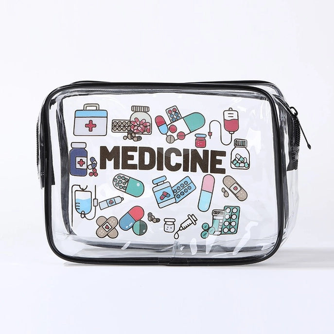 Clear Travel Cosmetic Organizer Travel Bag Pouch