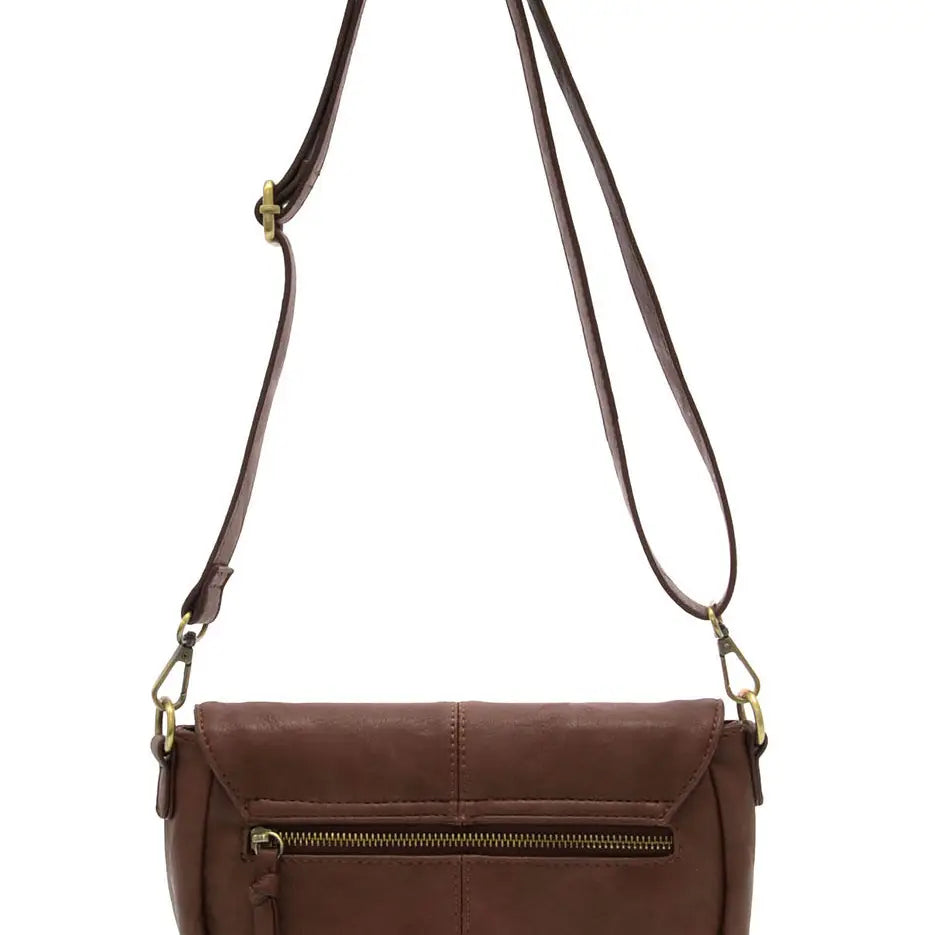 Helene Small Saddle Crossbody Bag