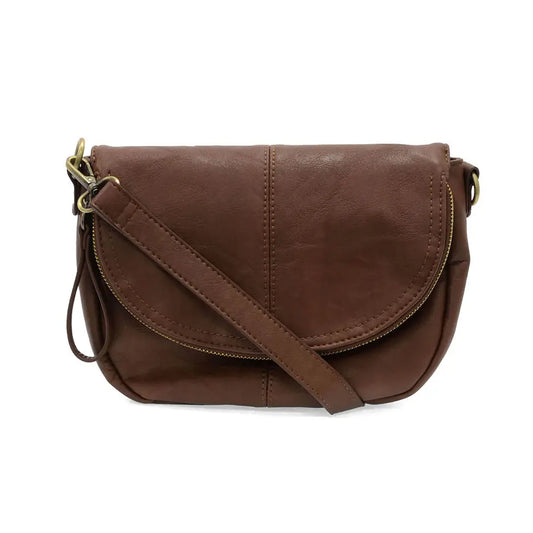 Helene Small Saddle Crossbody Bag