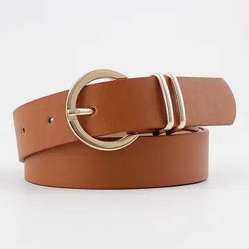 Retro Big Buckle Decorative Belt