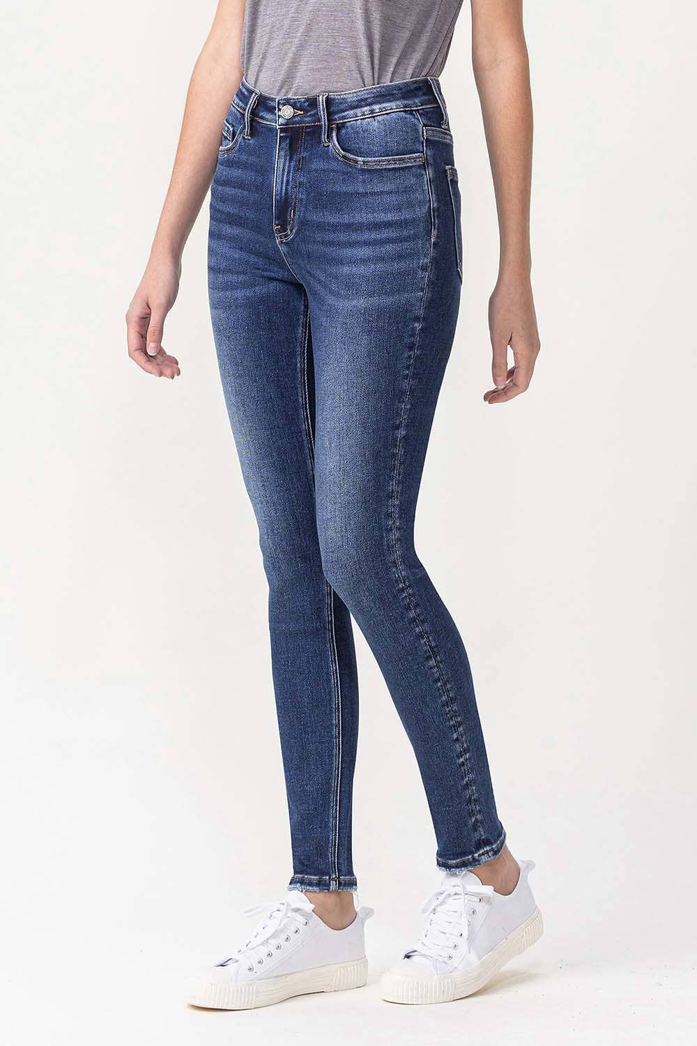 VERVET - HIGH RISE ANKLE SKINNY JEAN