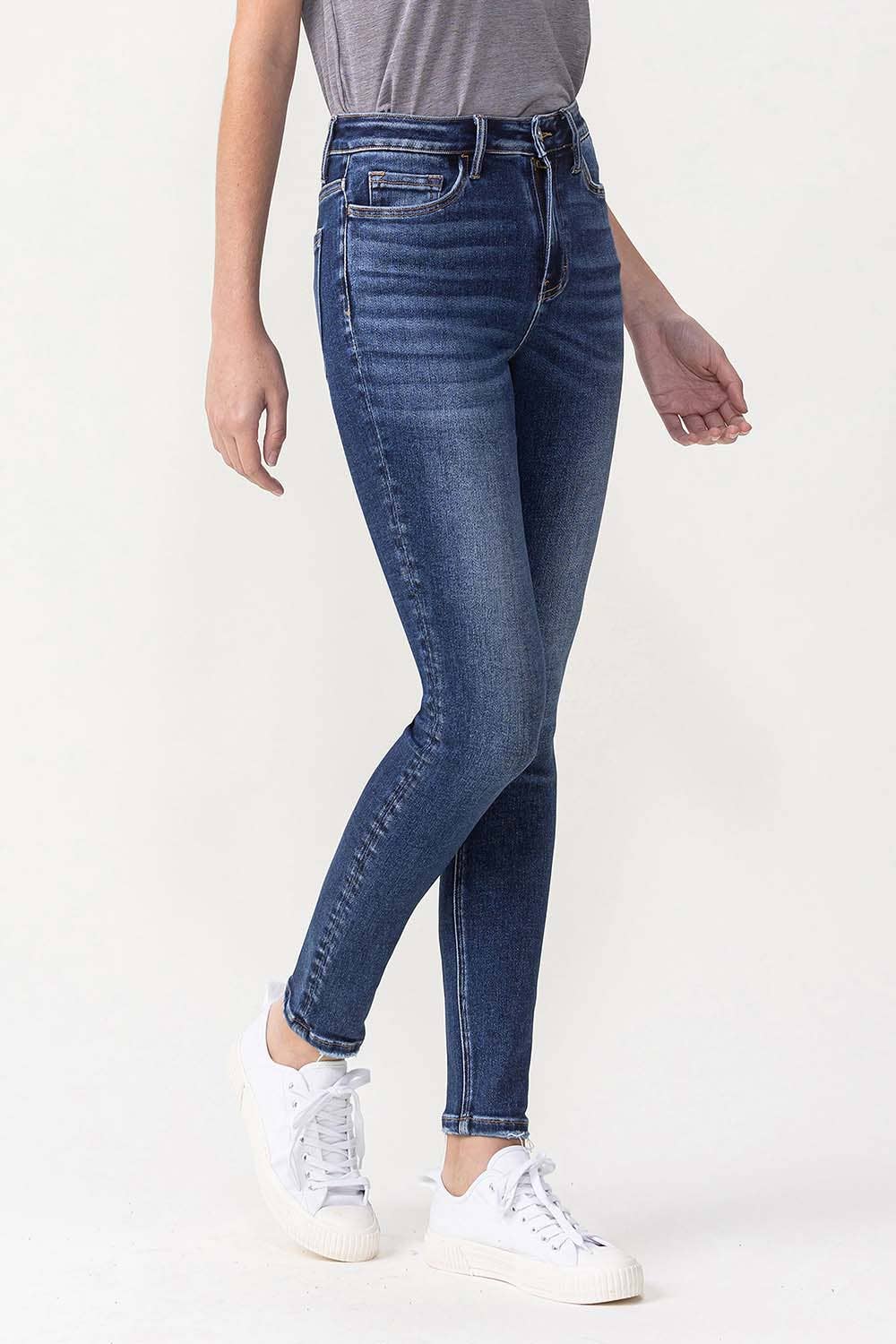 VERVET - HIGH RISE ANKLE SKINNY JEAN