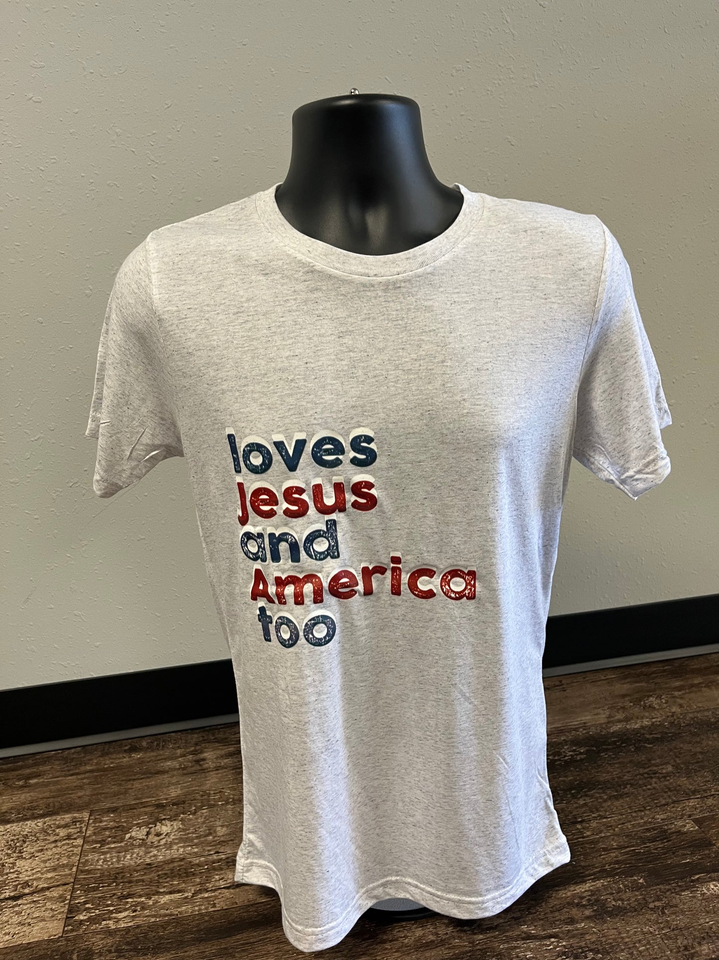 Love Jesus and America T-Shirt