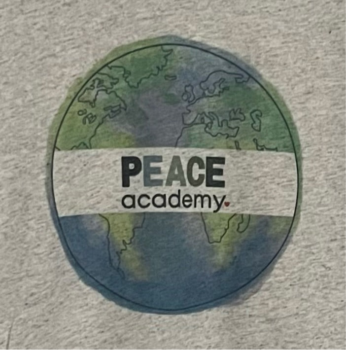 Peace Academy-Short sleeve shirt toddler, youth, adult