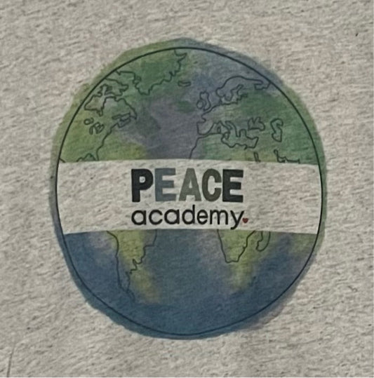 Peace Academy-Short sleeve shirt toddler, youth, adult