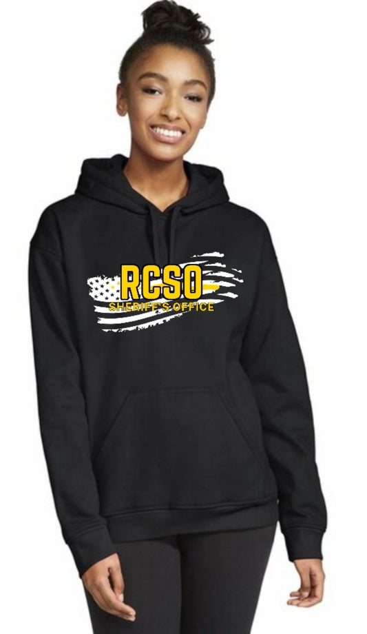 RCSO-Gildan Softsyle Hoodie- Logo 3- unisex sizing