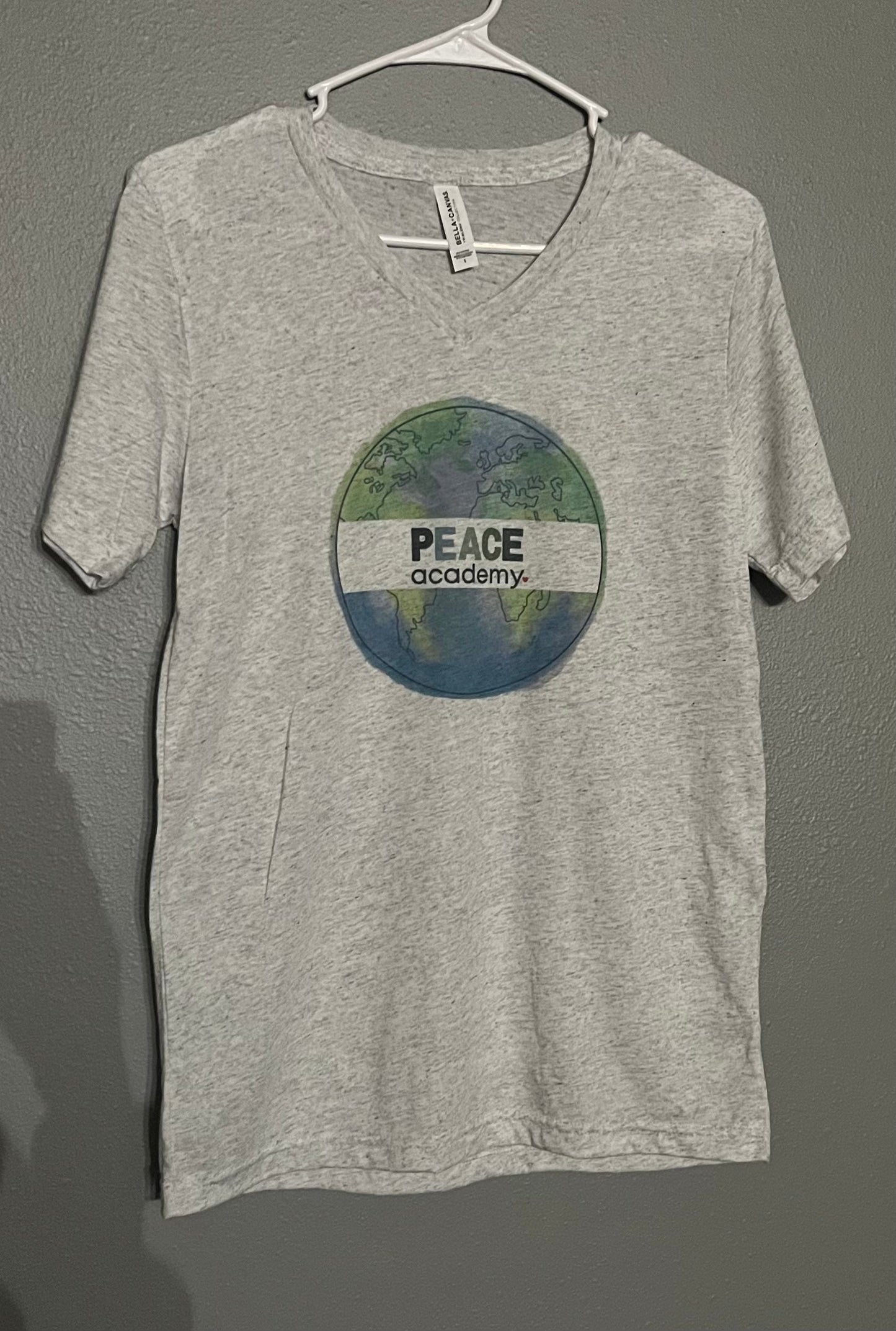 Adult Peace Academy Bella Canvas V-neck T-Shirt