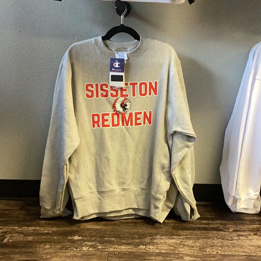 Redmen- Champion Reverse Weave Crewneck