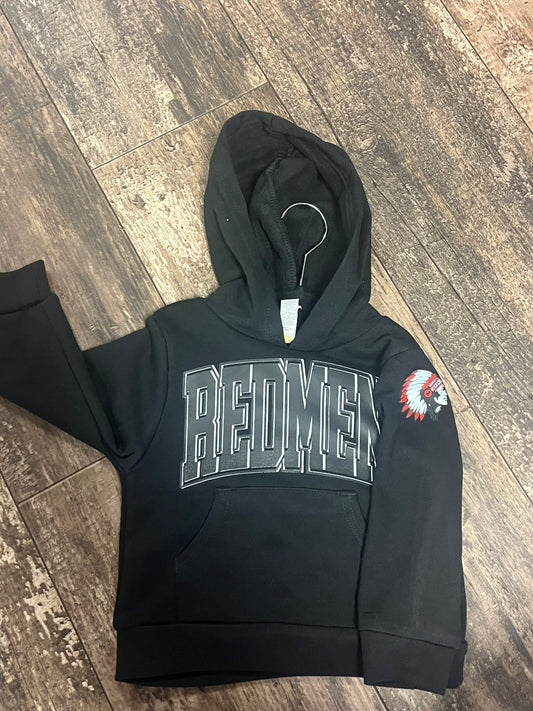 Toddler Varisty Redmen Lettering