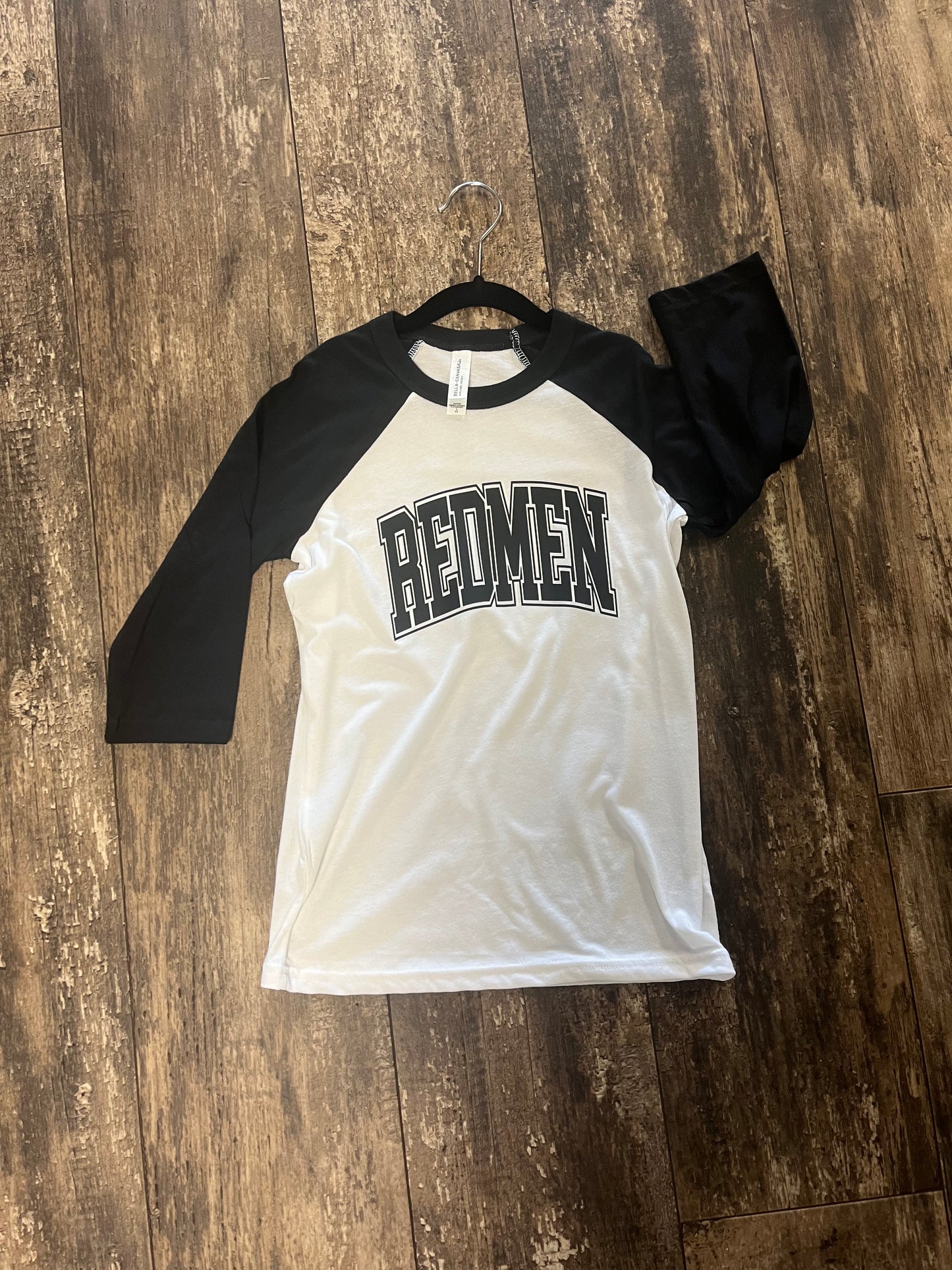 Kids Varsity Redmen Lettering