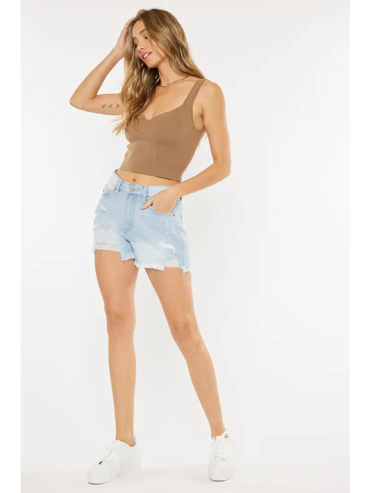 Kancan High Rise Shorts Light