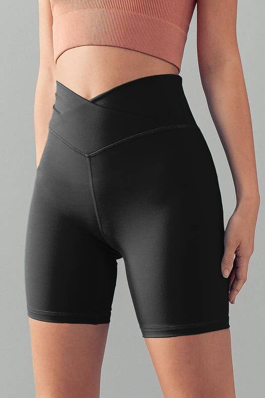 CROSS FRONT BIKE SHORTS ACTIVEWEAR